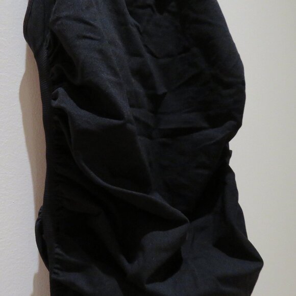 BLANQI Everyday Maternity Sleeveless Dress in Black Stretch Minimalist Corporate - Picture 7 of 15